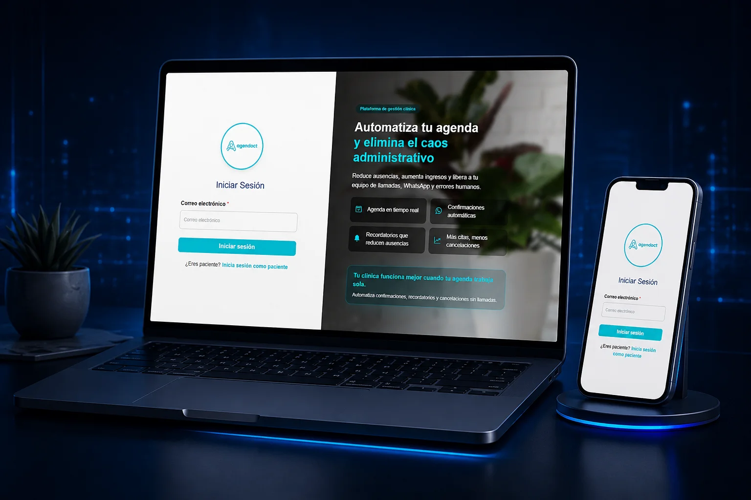 Agendoct - Sistema de agenda médica online
