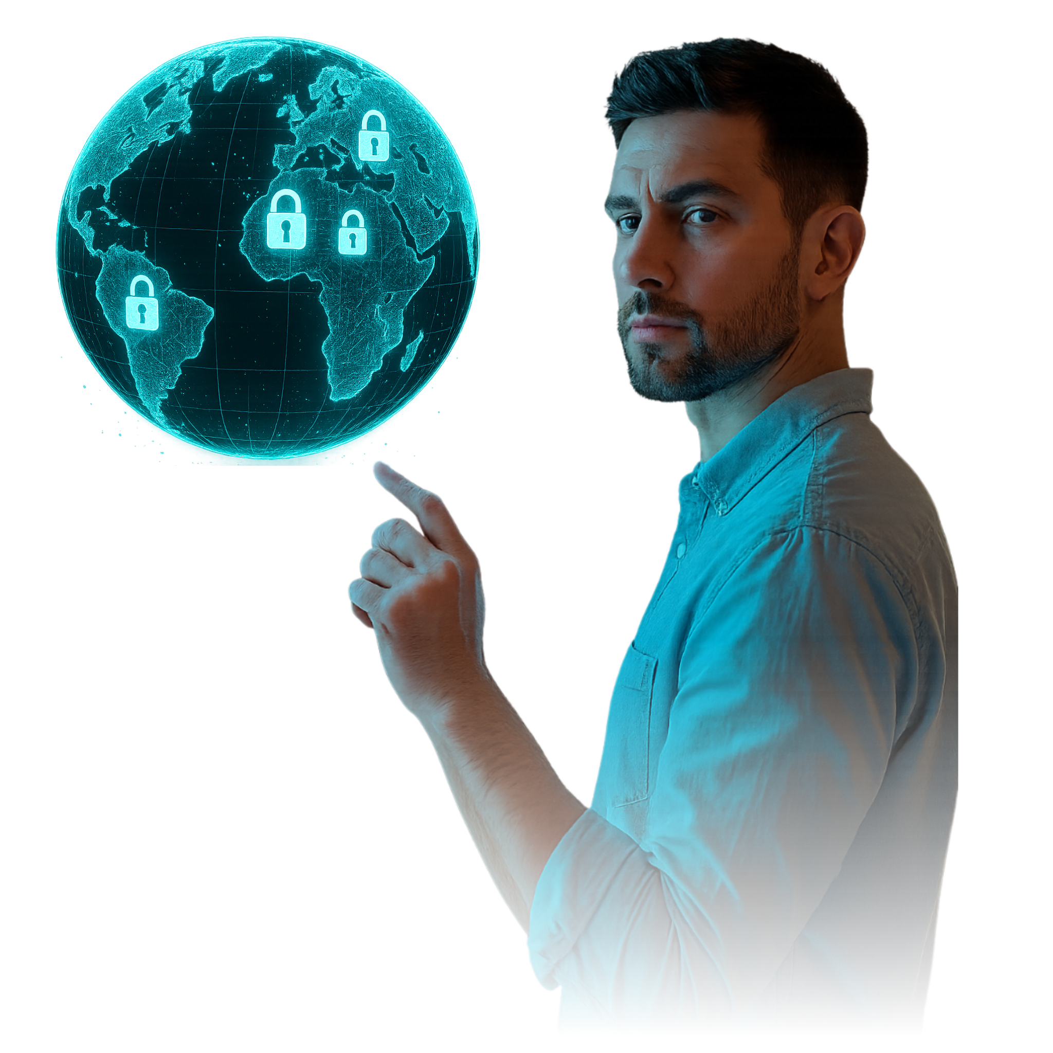Cybersecurity Illustration